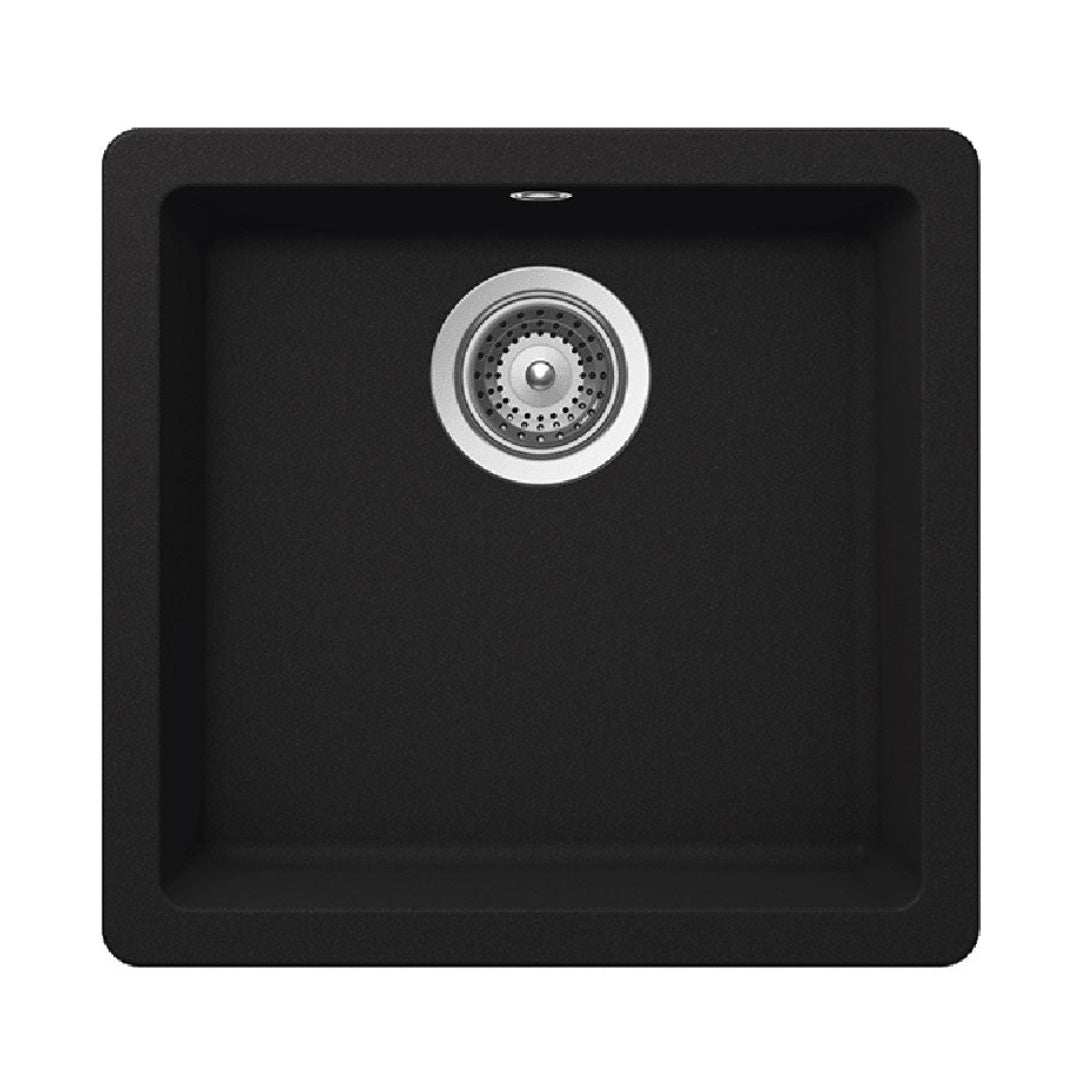 Abey SCHOCK Quadro Topmount-Undermount Single Bowl Sink