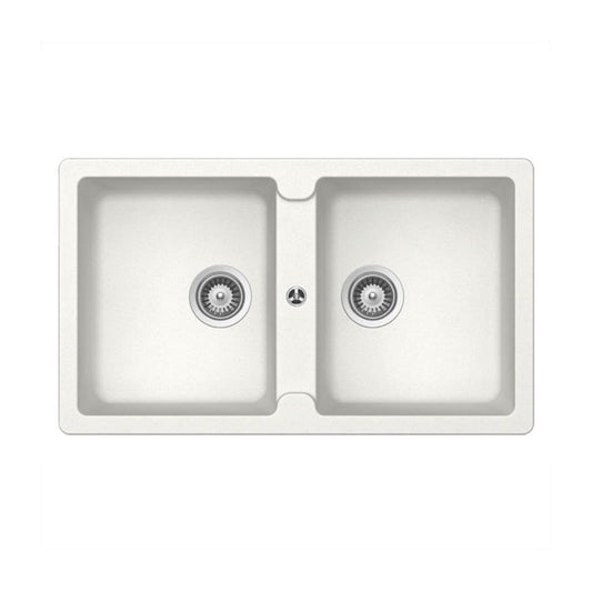 Abey Schock Typos Undermount Double Bowl Sink NTH