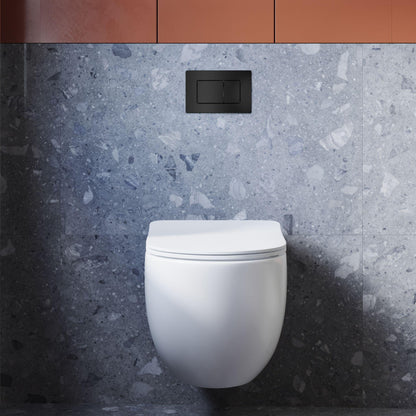BELBAGNO  STEEL IN WALL RECTANGULAR BUTTON FLUSH PLATES 256MM