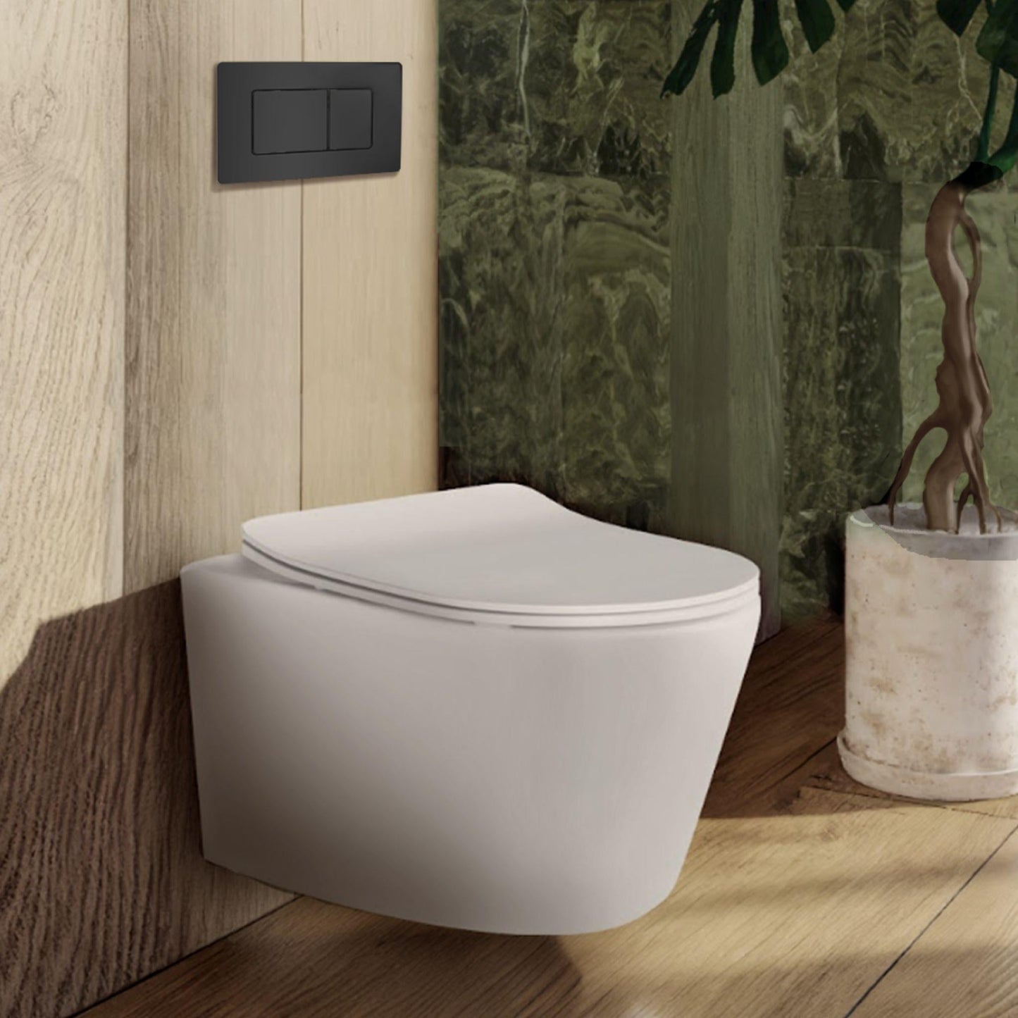 BELBAGNO  STEEL IN WALL RECTANGULAR BUTTON FLUSH PLATES 256MM
