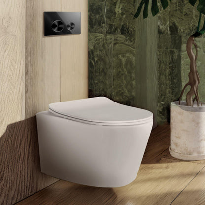 BELBAGNO GLASS IN WALL CIRCLE ALLOY BUTTON FLUSH PLATES 256MM  ALUMINIUM
