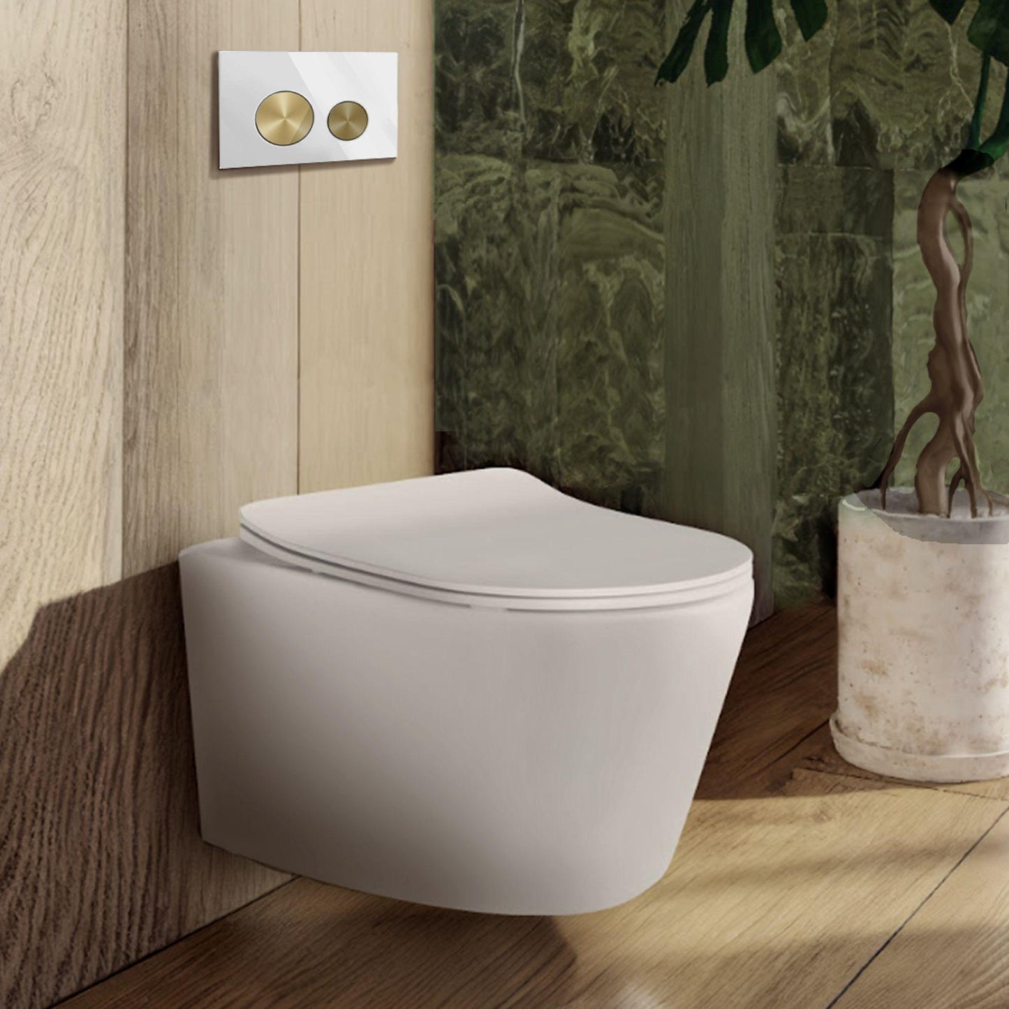 BELBAGNO GLASS IN WALL CIRCLE ALLOY BUTTON FLUSH PLATES 256MM  AND  ALUMINIUM