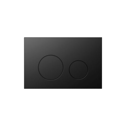 BELBAGNO  STEEL IN WALL CIRCLE BUTTON FLUSH PLATES 256MM