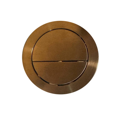 BELBAGNO TOILET SUITES ROUND FLUSH BUTTON 55MM BRUSHED ROSE