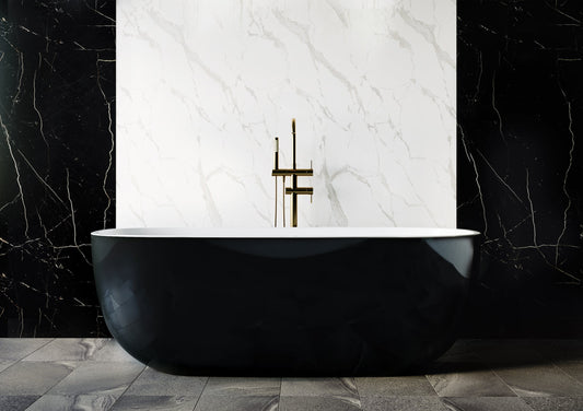 BELBAGNO SAPPHIRE FREESTANDING BATHTUB SEMI GLOSS  1650MM
