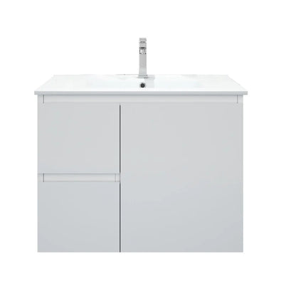 BIANCA 750mm MDF Wall-Hung Vanity (LHD) - 750mm / Left-Hand Drawer Cabinet Only