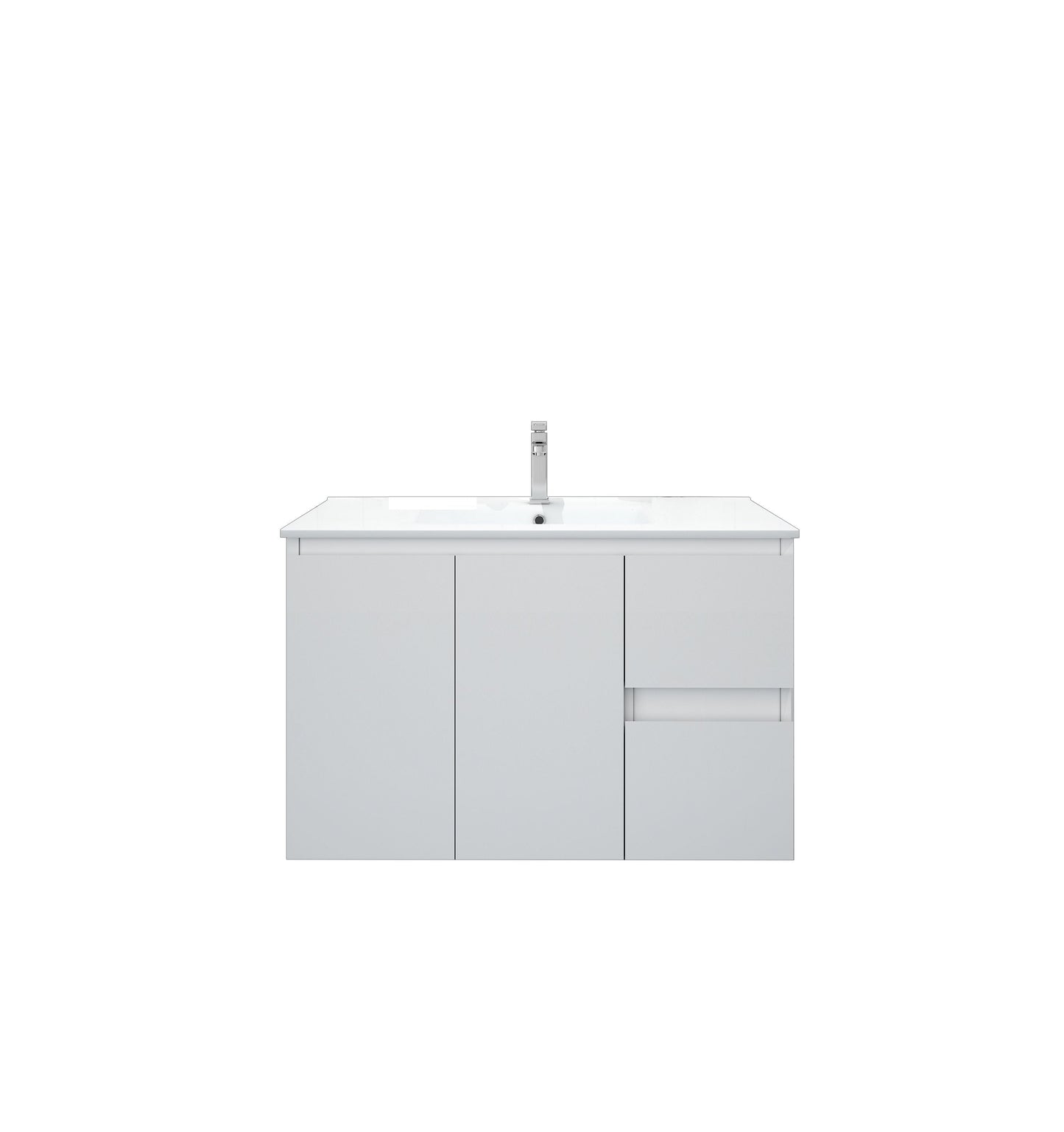 BIANCA 900mm MDF Wall-Hung Vanity (LHD) (+ OP 90)