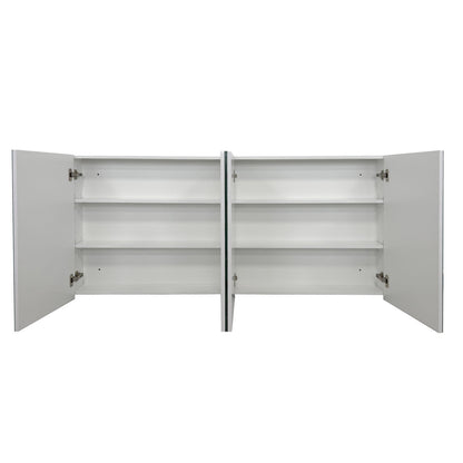 MDF Shaving Cabinet 1500mm - Gloss White