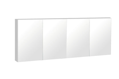 MDF Shaving Cabinet 1500mm - Gloss White
