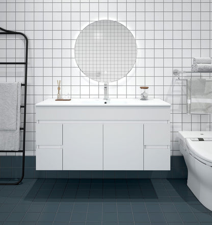 BIANCA 1200mm PVC Wall-Hung Vanity (+ OP 120D)