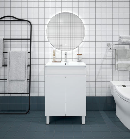 BIANCA 600mm PVC Freestanding Vanity (+ OP 60)