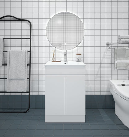 BIANCA 600mm PVC Freestanding Vanity (+ BIA-60KB+ OP 60)