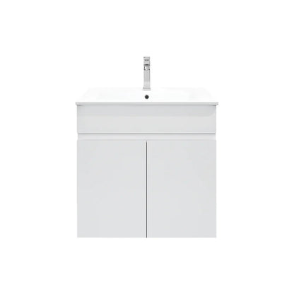 BIANCA 600mm PVC Wall-Hung Vanity - 600mm / Cabinet Only