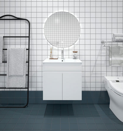 BIANCA 600mm PVC Wall-Hung Vanity (+ OP 60)