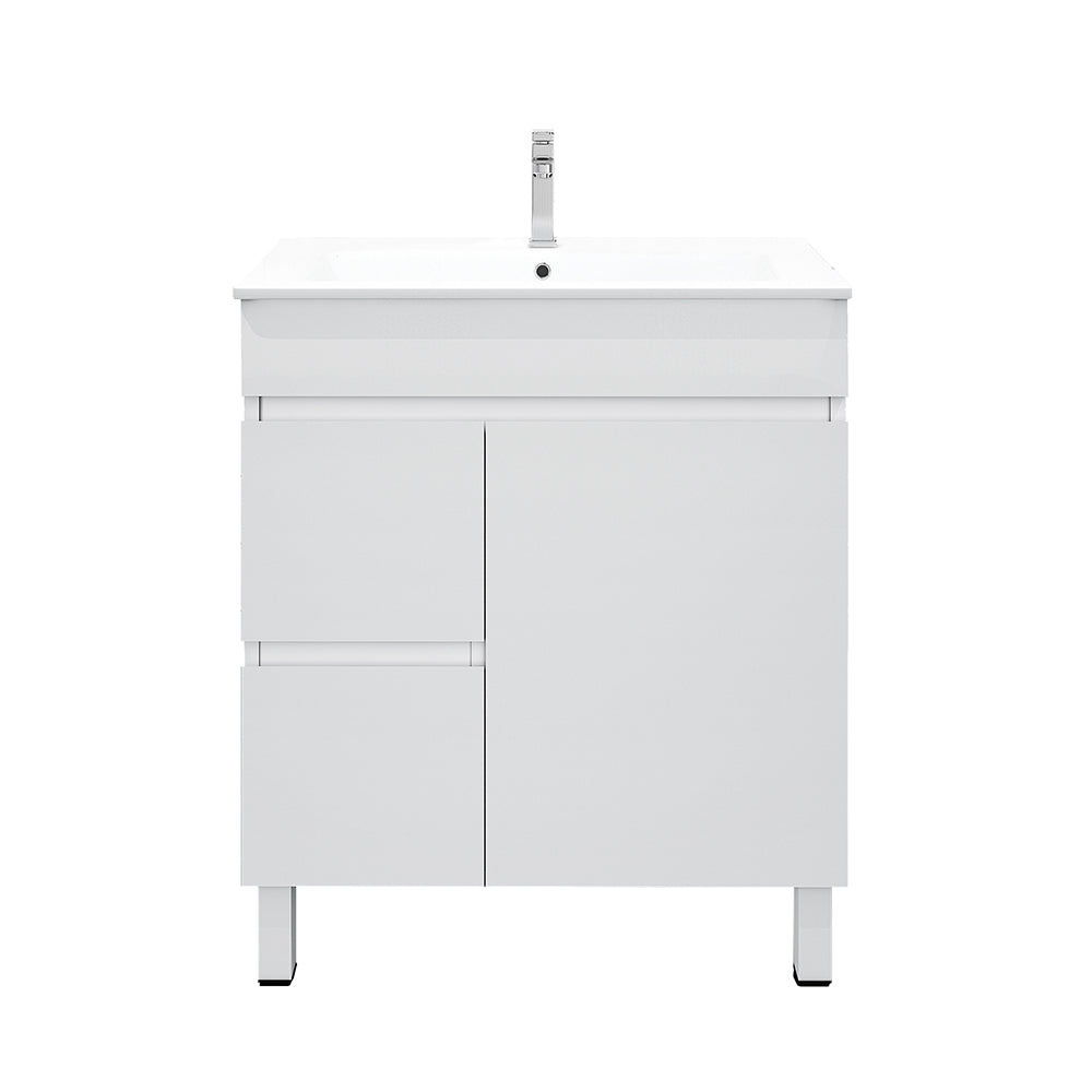BIANCA 750mm PVC Freestanding Vanity (LHD) (+ OP 75)