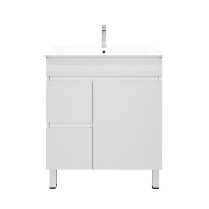 BIANCA 750mm PVC Freestanding Vanity (LHD) (+ OP 75)