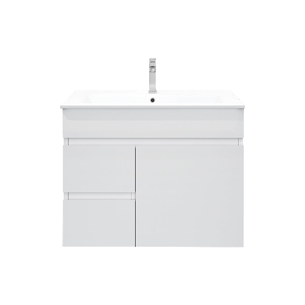 BIANCA 750mm PVC Wall-Hung Vanity (LHD) (+ OP 75)