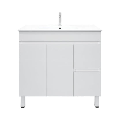 BIANCA 900mm PVC Freestanding Vanity (RHD) (+ OP 90)