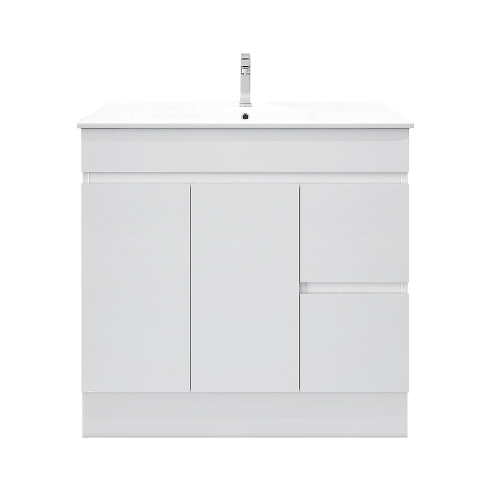 BIANCA 900mm PVC Freestanding Vanity (RHD) (+ OP 90)