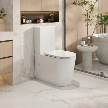 NORTON BACK TO WALL TOILET - Gloss White