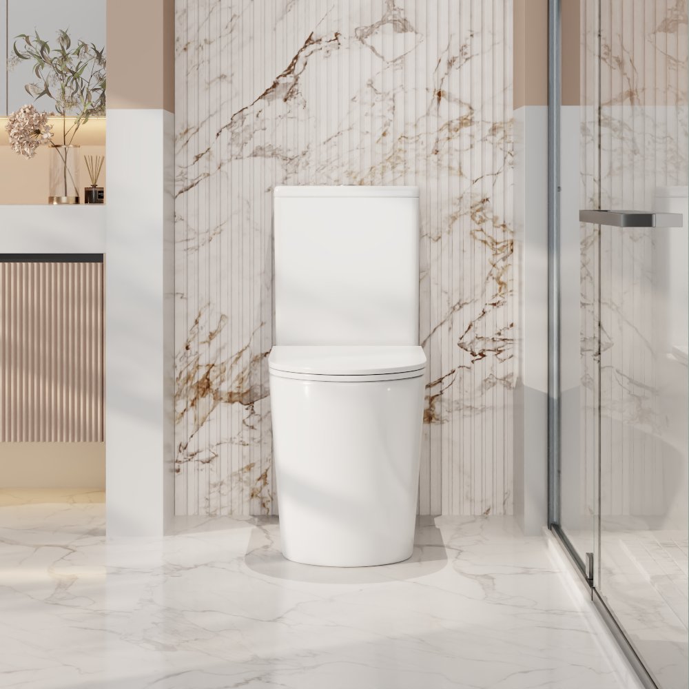 Berlin Tornado Rimless Back-to-Wall Toilet Suite