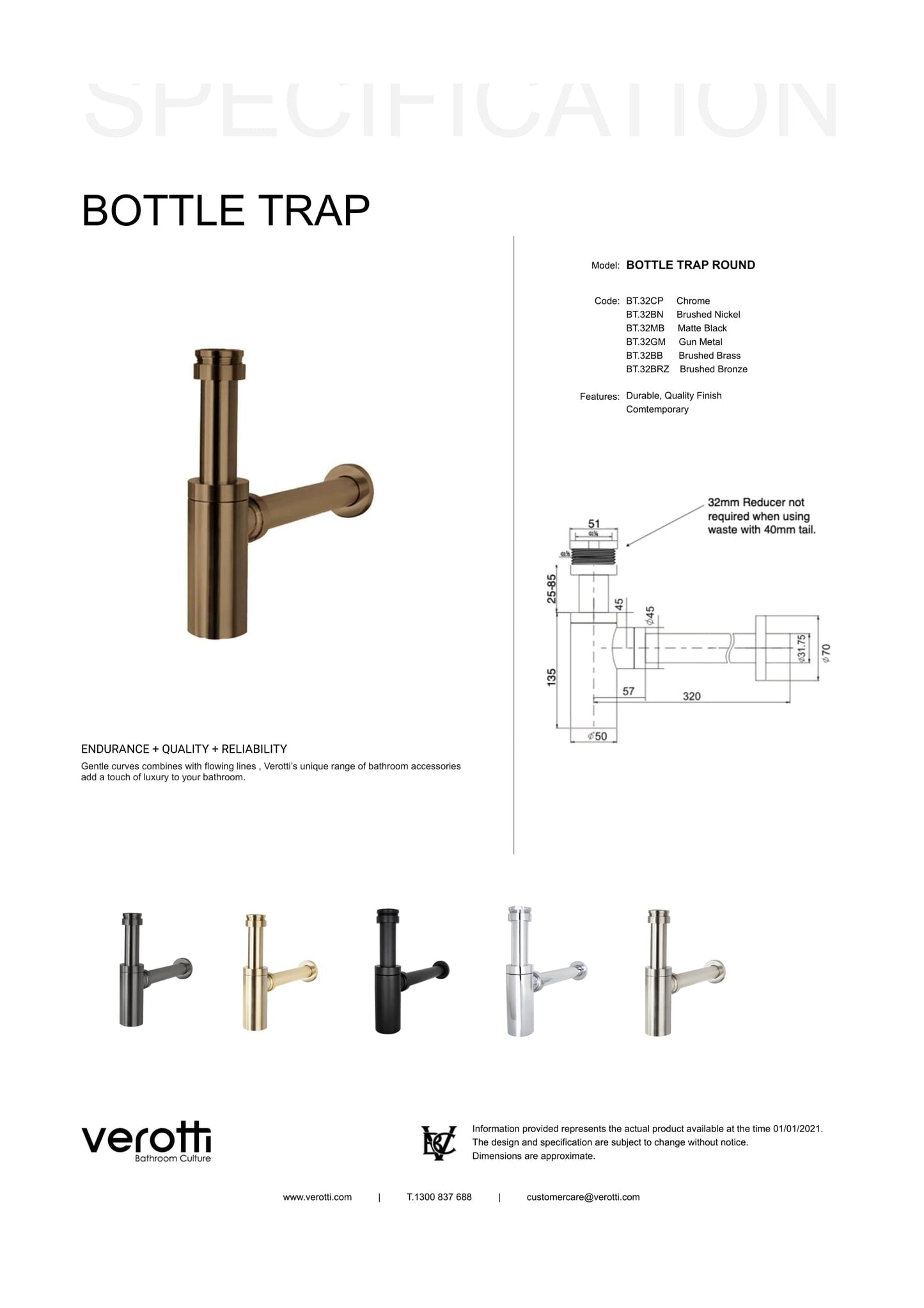 BOTTLE TRAP