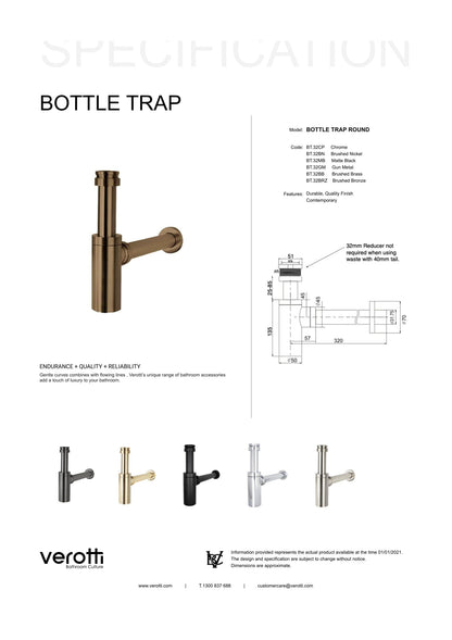 BOTTLE TRAP