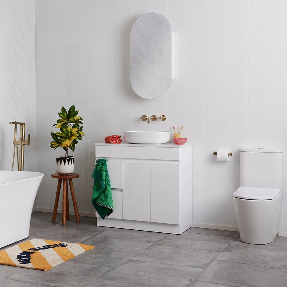 Nero Bianca Toilet Roll Holder  Brushed  / NR9086BG