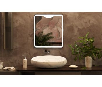 Bel Bagno BATH MIRROR LED 600X25X700 SPC-600-700-LED