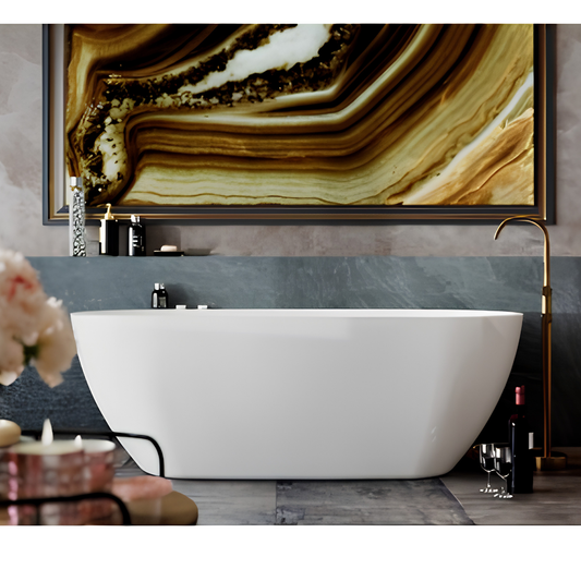 Belbagno Palermo Freestanding Bath  1650mm