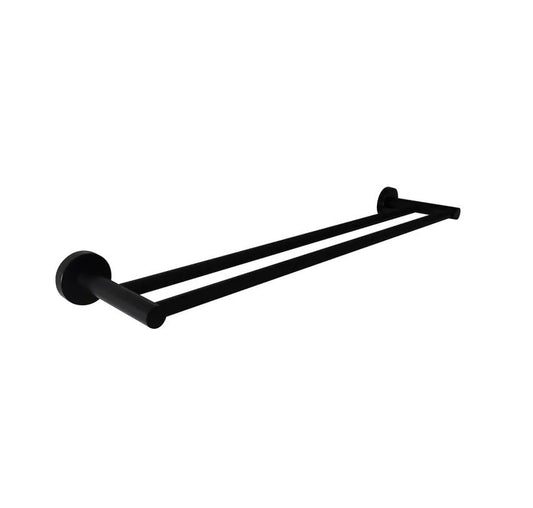 INSPIRE RONDO DOUBLE NON-HEATED TOWEL RAIL  600MM