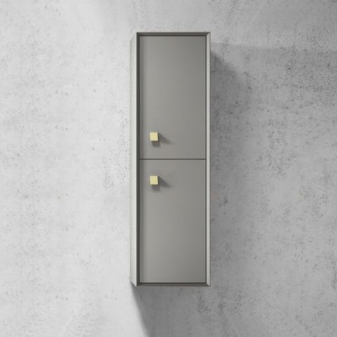 Boston Matte Grey Tall Boy 1200 x 350 x 300mm