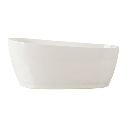 Cannes Freestanding Bathtub - 1500mm / Matt White