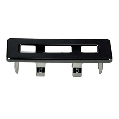 Square Basin Overflow Cover - Matt Black