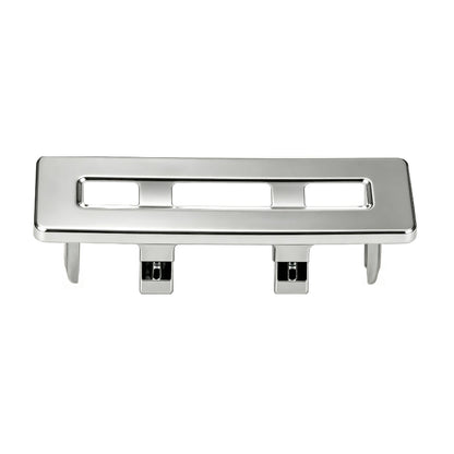 Square Basin Overflow Cover - Chrome