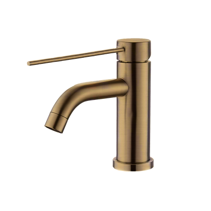 City Life Inox Care Basin Mixer 170mm Extended Lever