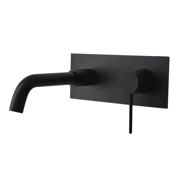 City Life Inox Wall Mounted Basin Bath Mixer with Spout