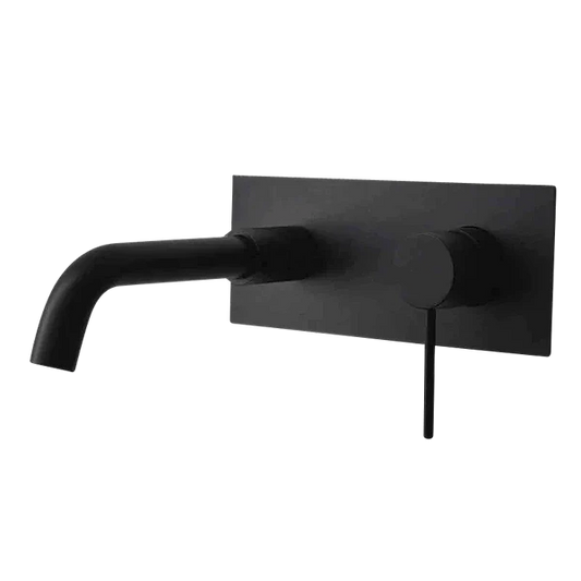 City Life Inox Wall Mounted Basin Bath Mixer with Spout