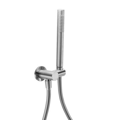 City Life Inox Slim Hand Shower With Adjustable Union Brushed Nickel
