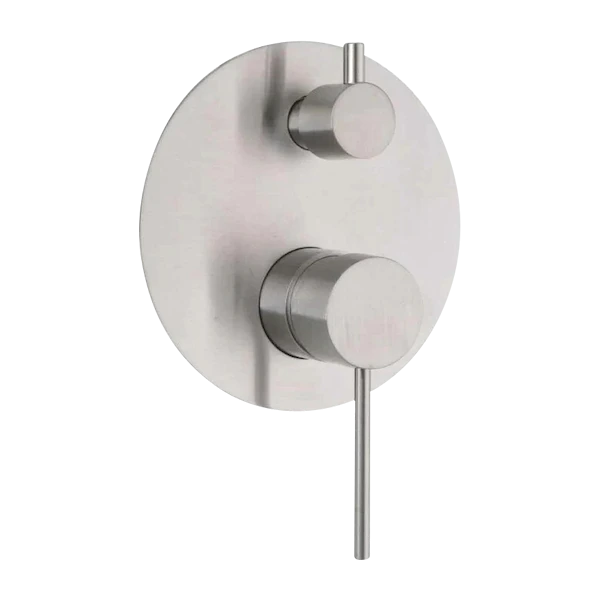 City Life Inox Shower or Bath Diverter Mixer