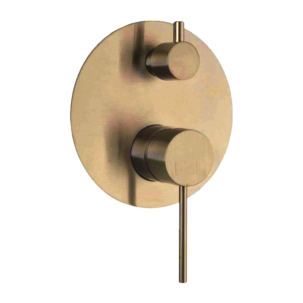 City Life Inox Shower or Bath Diverter Mixer
