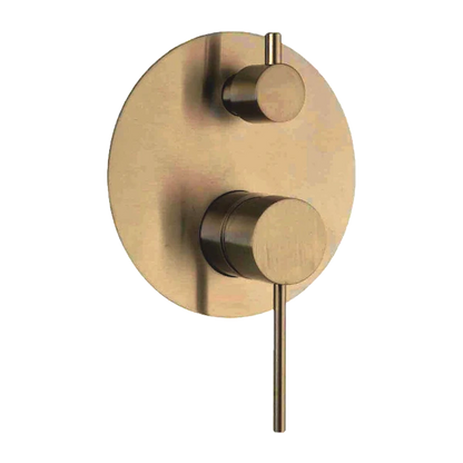 City Life Inox Shower or Bath Diverter Mixer