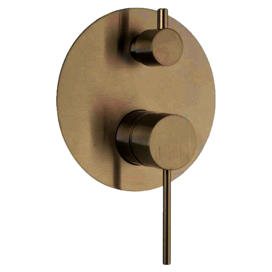 TRIM SET - City Life Inox Lead free Shower & Bath Diverter Mixer 138mm Plate