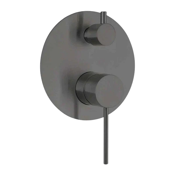 City Life Inox Shower or Bath Diverter Mixer