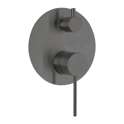 City Life Inox Shower or Bath Diverter Mixer