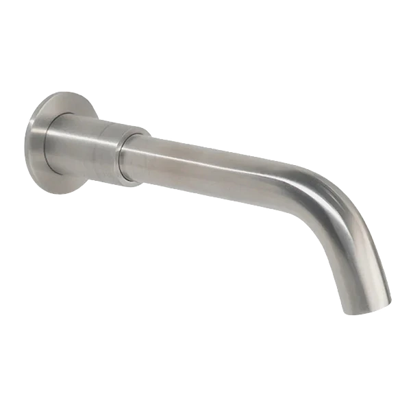 City Life Inox 190mm Wall Bath Spout