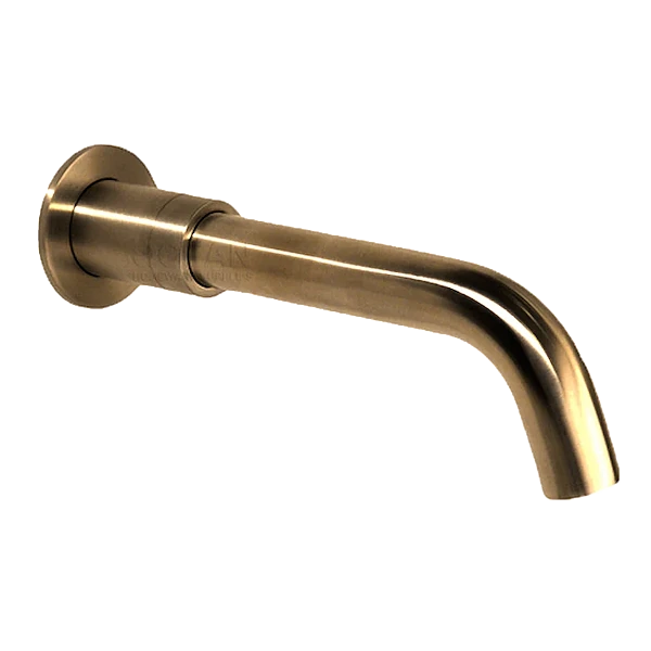 City Life Inox 190mm Wall Bath Spout