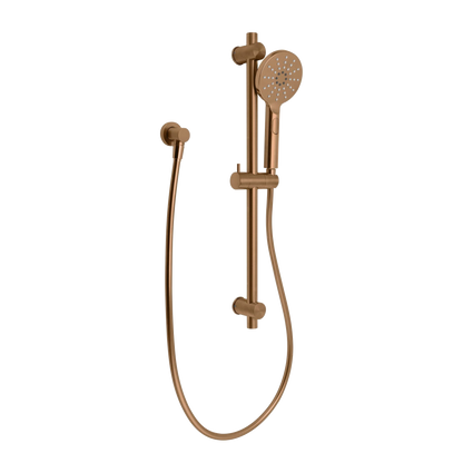 City Life Inox Shower On Rail Set