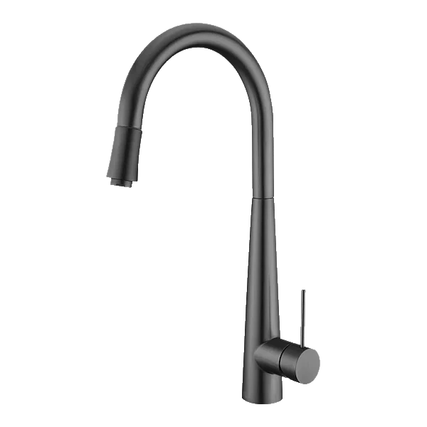 City Life Inox Pull Out Kitchen Sink Mixer