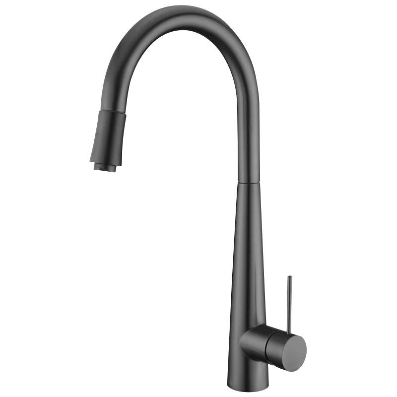 City Life Inox Pull Out Kitchen Mixer